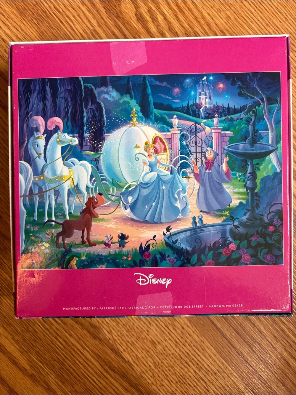 Disney Princess Cinderella 200-Piece Puzzle — Blue & Pink Artwork